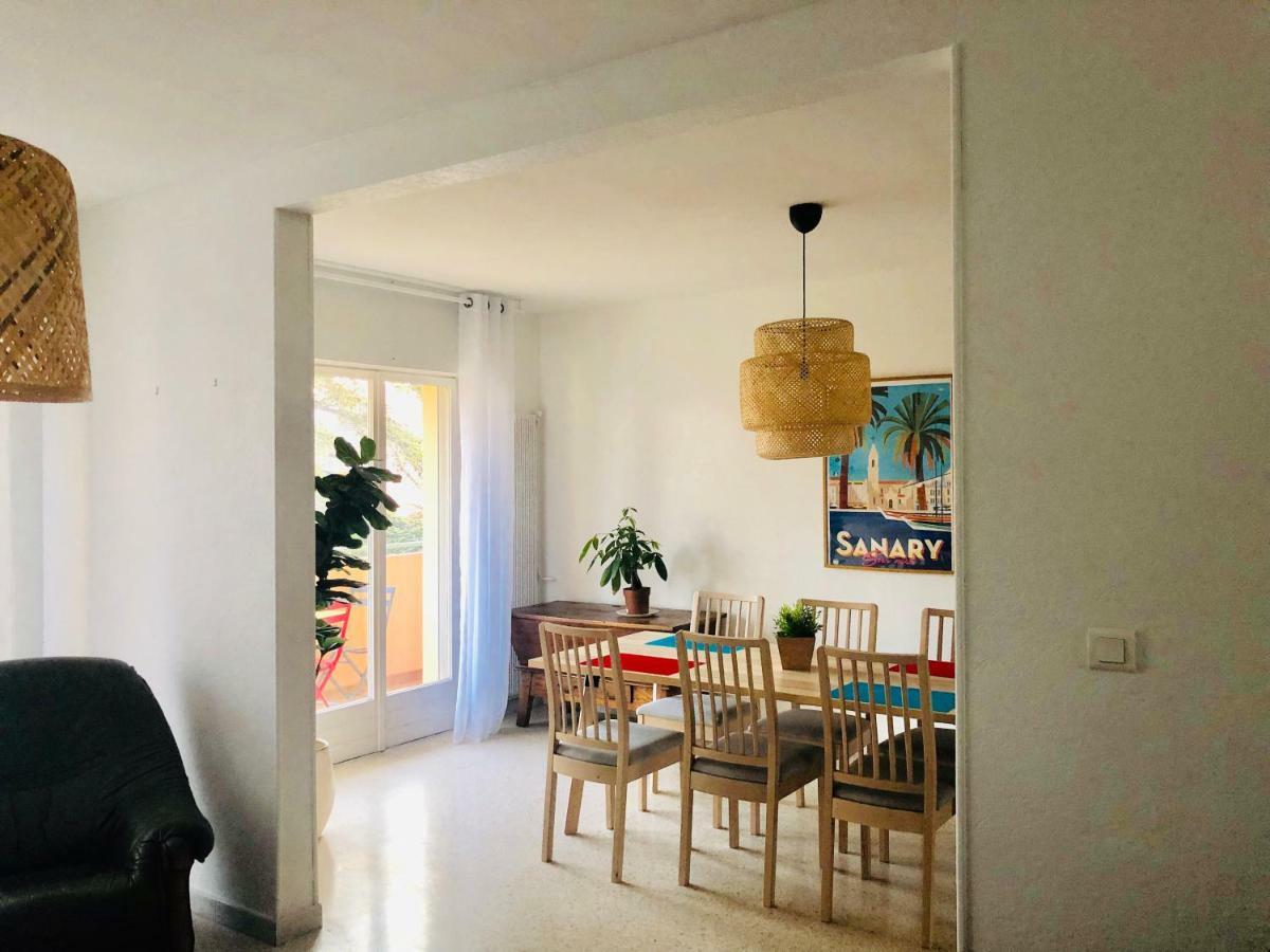 T3 Spacieux Et Lumineux A 5Min Du Port De Sanary - Fleur De Mai Apartment Exterior foto